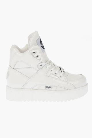 JUNYA WATANABE COMME DES GARCONS Laquered Leather Chunky Sneakers