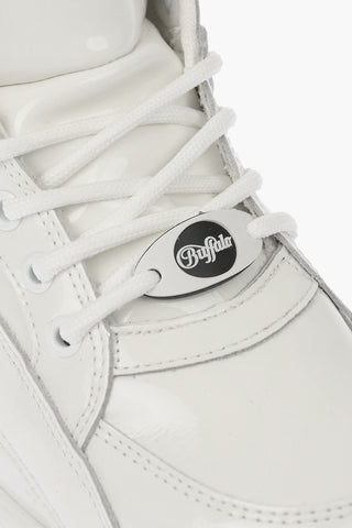 JUNYA WATANABE COMME DES GARCONS Laquered Leather Chunky Sneakers