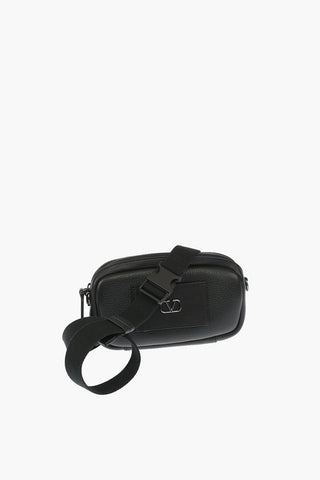 GARAVANI tumbled leather Bum bag with Removable Belt