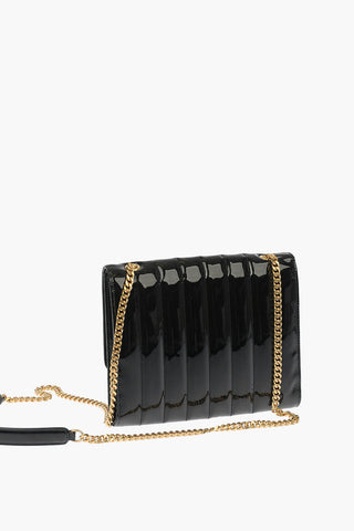 Borsa Crossbody VICKY in Vernice Trapuntata