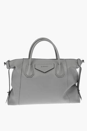 Leather ANTIGONA MEDIUM Tote Bag