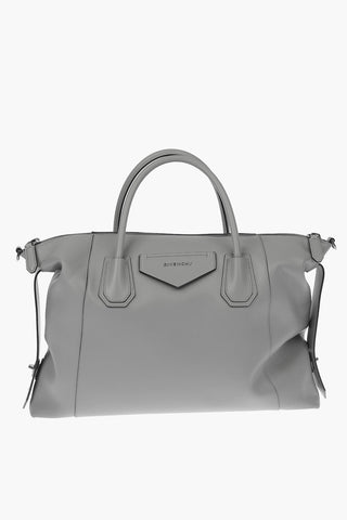 Leather ANTIGONA MEDIUM Tote Bag
