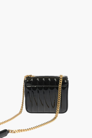 Lacquered Quilted Leather VICKY Shoulder bag