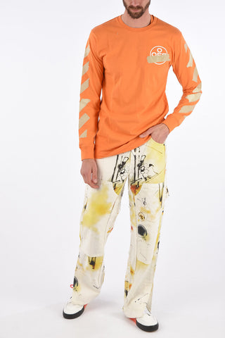 24cm Printed FUTURA ABSTRACT Jeans