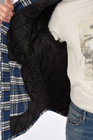 Quilted Jacket with Removable Hood