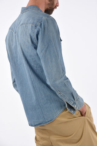 Denim Snap Button Shirt