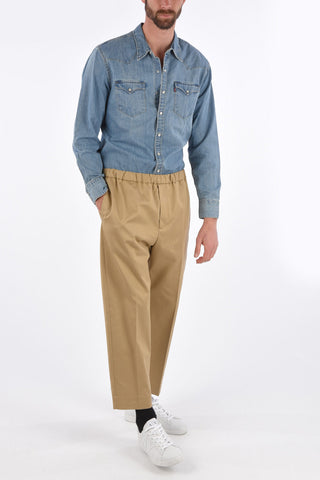 Denim Snap Button Shirt