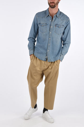 Baggy Pants with Elastic Waist Band