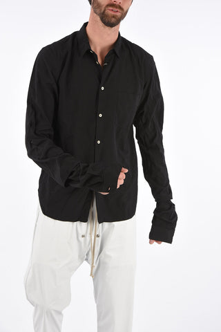 Unstructured Shirt with Pocket
