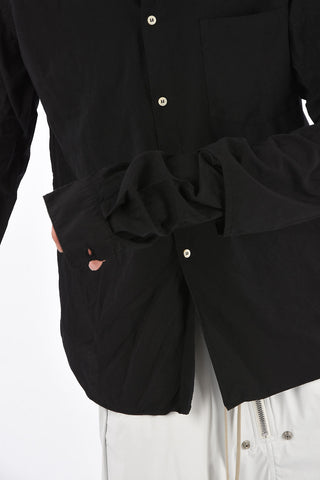 Unstructured Shirt with Pocket