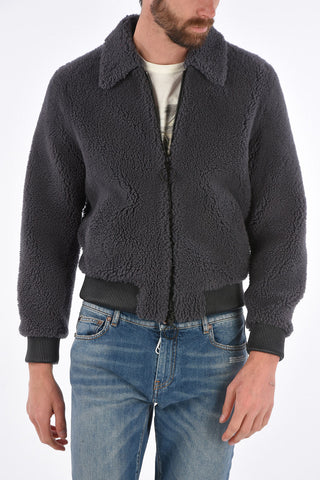 Full Zip Fur Bomber