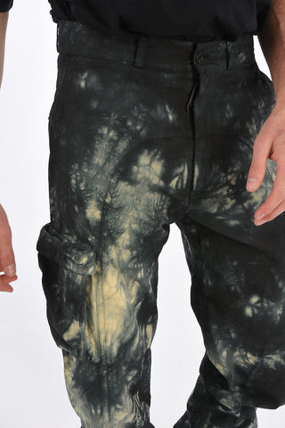 Tie Dye Effect Cargo Pants