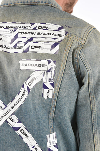 Slim Fit AIRPORT TAPE Denim Jacket
