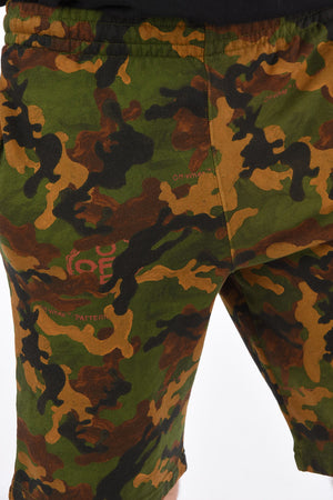 Camouflage Drawstring Shorts