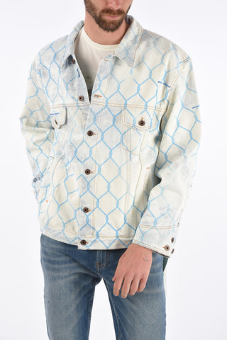 Vintage Effect Denim FENCE Jacket