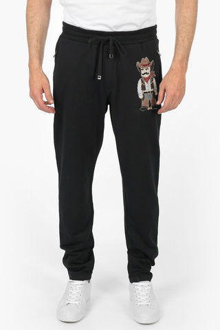 Jogger con Ricamo