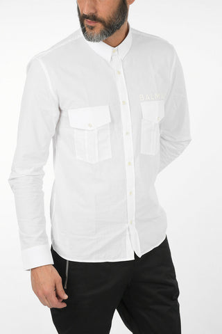 Camicia a Righe Stampata