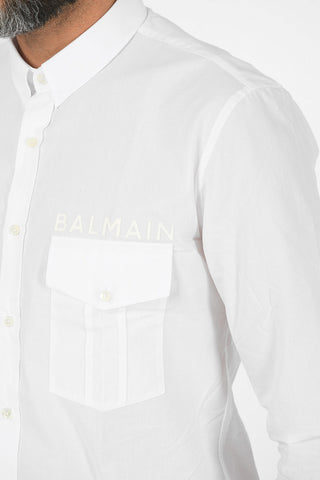Camicia a Righe Stampata