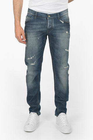 16cm Distressed Slim Fit Jeans