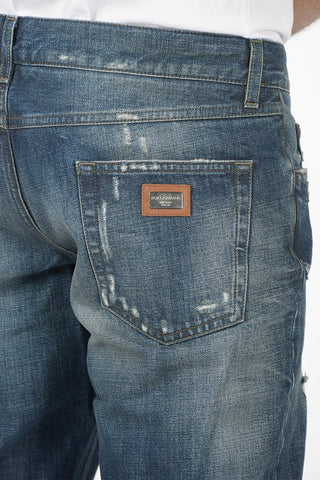 16cm Distressed Slim Fit Jeans