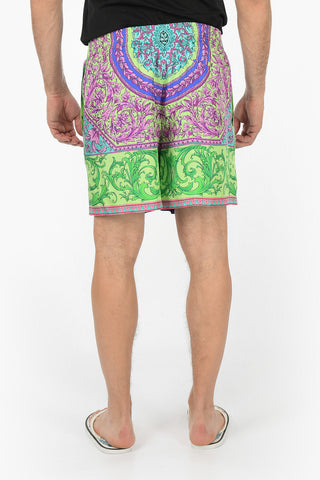 Silk Printed Bermuda