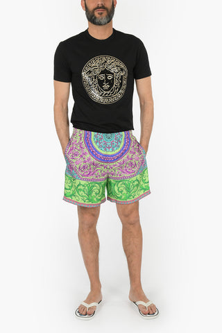 Silk Printed Bermuda