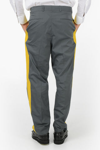 Cotton and Silk Piping Pant