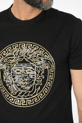 T-shirt con Paillettes