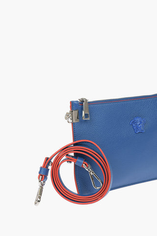 Leather MEDUSA Wristlet Bag