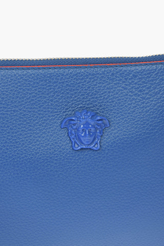Leather MEDUSA Wristlet Bag