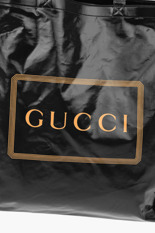 Logo-Print Shopper bag with Double Handle