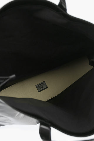 Logo-Print Shopper bag with Double Handle