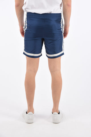 Silk Drawstring Tennis Shorts