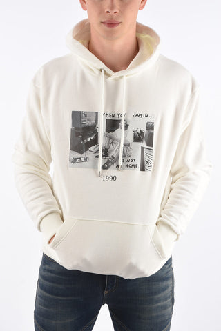 Printed Hooded Sweatshirt