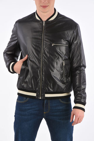 Padded Bomber with Zip Closure