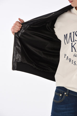 Padded Bomber with Zip Closure