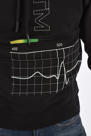 SMILEY Printed Hooded Sweatshirt