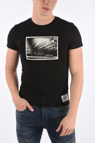 JEANS ANDY WARHOL Printed Crewneck T-Shirt