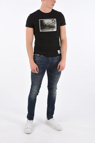 JEANS ANDY WARHOL Printed Crewneck T-Shirt