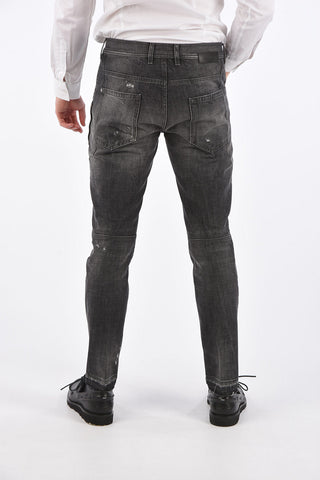 17cm Vintage Effect Skinny Fit Jeans