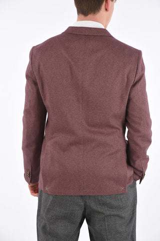 silk and cashmere GATE 2-button blazer