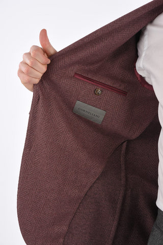 silk and cashmere GATE 2-button blazer