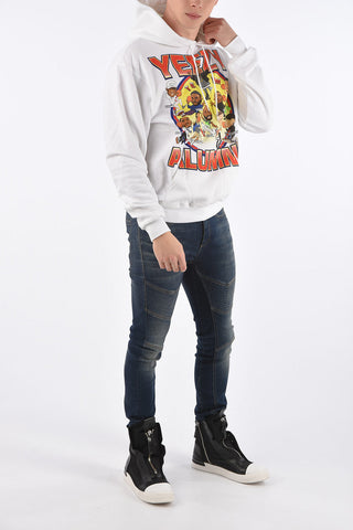 Printed Hooded Sweatshirt