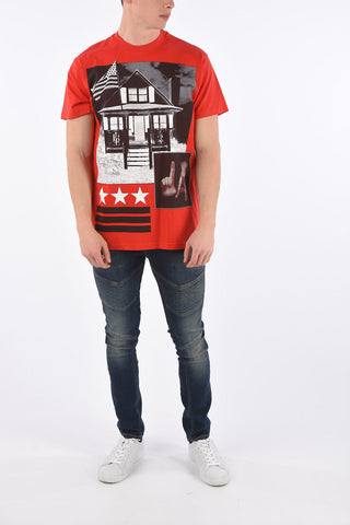 T-Shirt Girocollo Stampata
