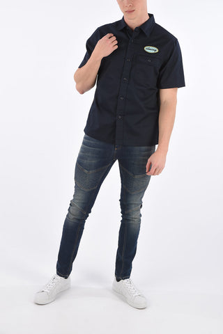 Short Sleeve Shirt with Breast Pocket