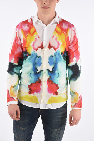 silk cardigan