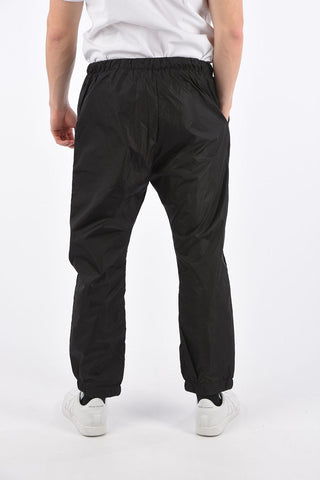 Pantalone con Elastico in Vita e Zip alla Caviglia