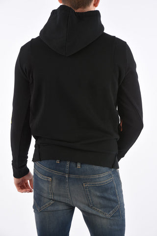 Hooded Double Patch Sweatshirt