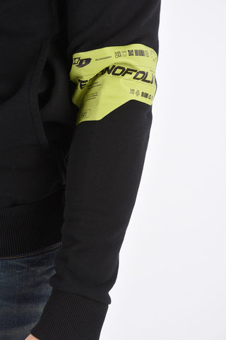 Hooded Double Patch Sweatshirt