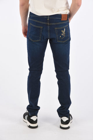 Slim Fit DRAGON Jeans with Belt Loops 16 Cm